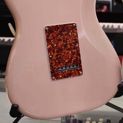 Fender Limited American Professional II Stratocaster Thinline Electric Guitar Transparent Shell Pink w/Case 7lbs 15oz image 8
