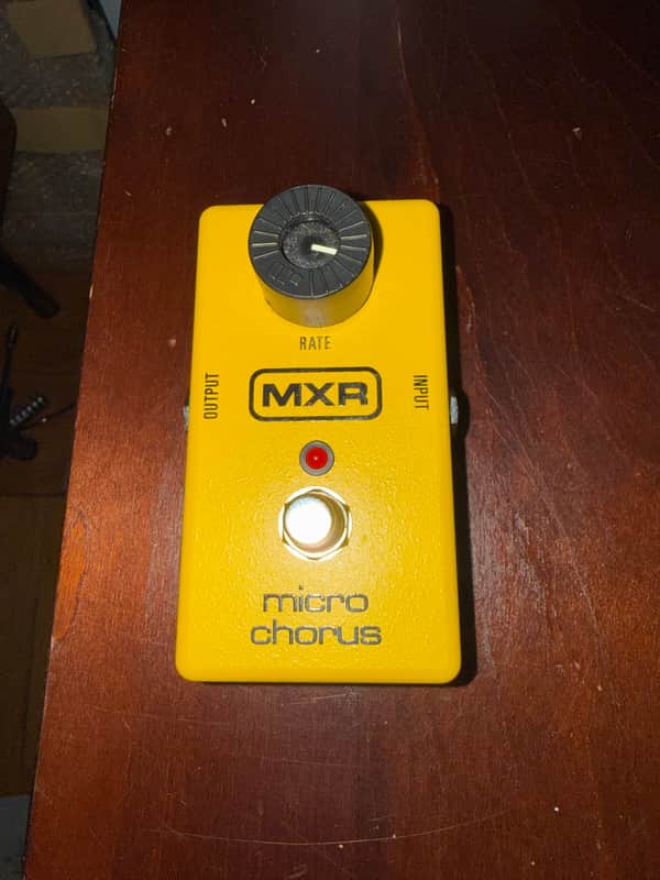 MXR M148 Micro Chorus 2005 - Present - Yellow image 1