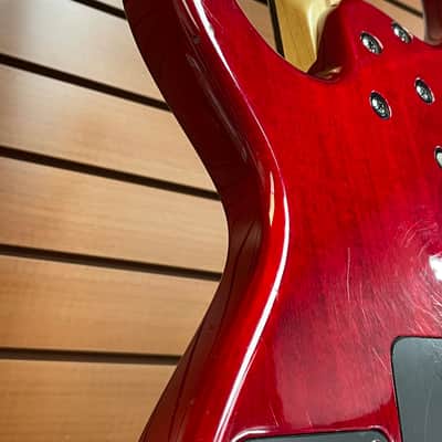 Ibanez BTB400QM-TR Standard - Transparent Red image 11