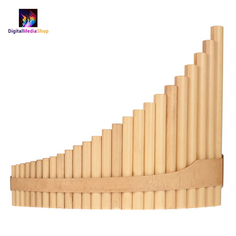 HORA Tenor Pan Flute - 25 Pipes - Maple Wood - Handmade in Romania image 1
