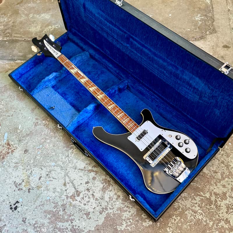 Rickenbacker 4003 1982 Jetglo original vintage USA stereo image 1