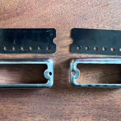 Gretsch Hi-Lo Tron Pickup cover and baseplate pair 1960’s image 2