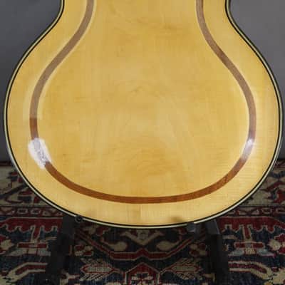 Geaka Masterbuilt Archtop 1950s Made in Germany w PU - Blonde  w/video image 21