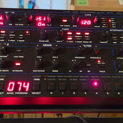 Dave Smith Instruments OB-6 Desktop 6-Voice Polyphonic Synthesizer 2017 - Present - Black image 7