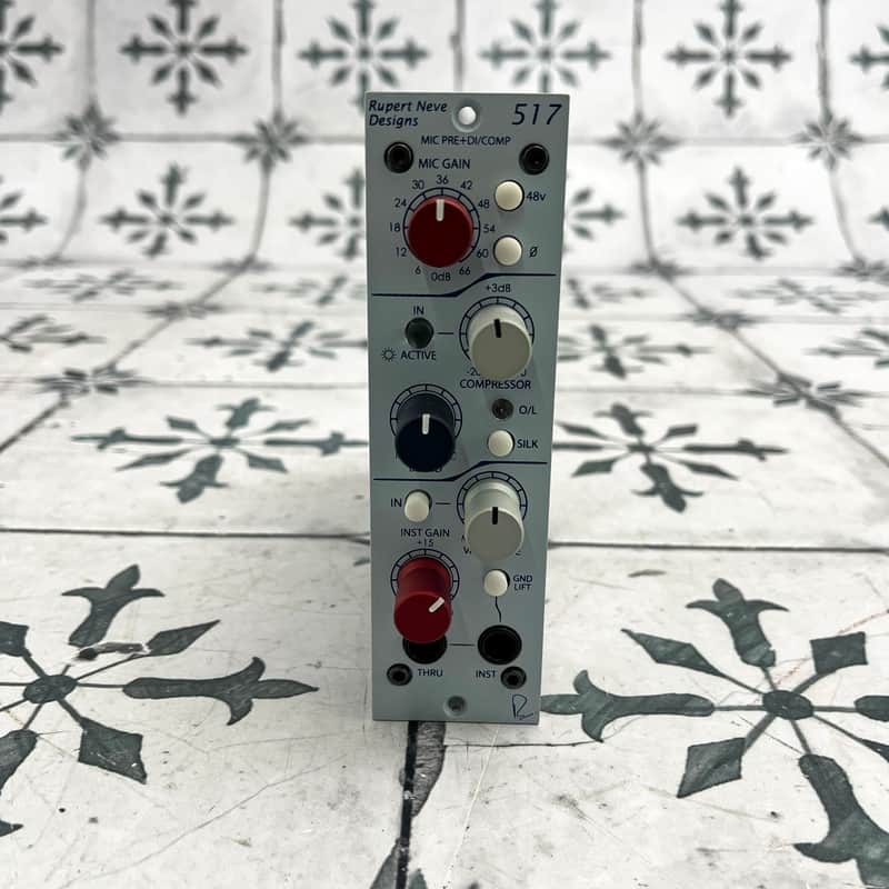 Rupert Neve Designs Portico 517 500 Series Mic Pre / Compressor Module image 1