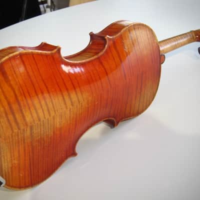 Lamy JTL French Violin 4/4 Antonio Stradivarius Model Circa-1930s-1940s-Reddish Varnish image 8