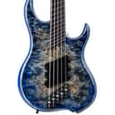 Dingwall Z3X 5 String Burl Maple Faded Blue Jean Burst