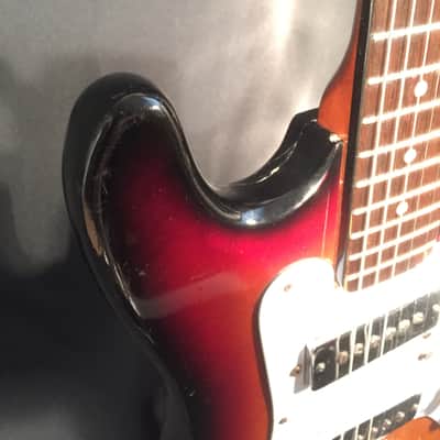 Late 1960’s vintage Satellite 65-T electric guitar, Made in Japan, good player image 8