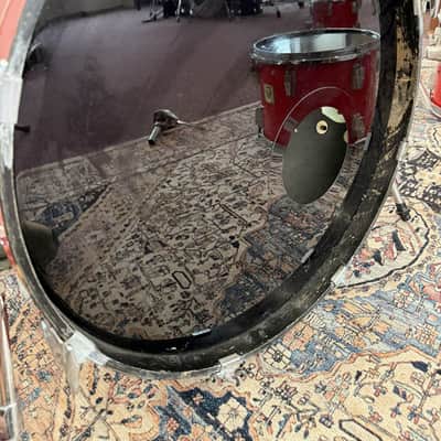 Yamaha Power V 16x22" Bass Drum - Red image 2