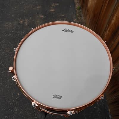 Ludwig / USA #LB427TDC Black Beauty 6.5 x 14" Snare Drum w/ Copper Hdw. - Hot Rod Limited Edition image 8