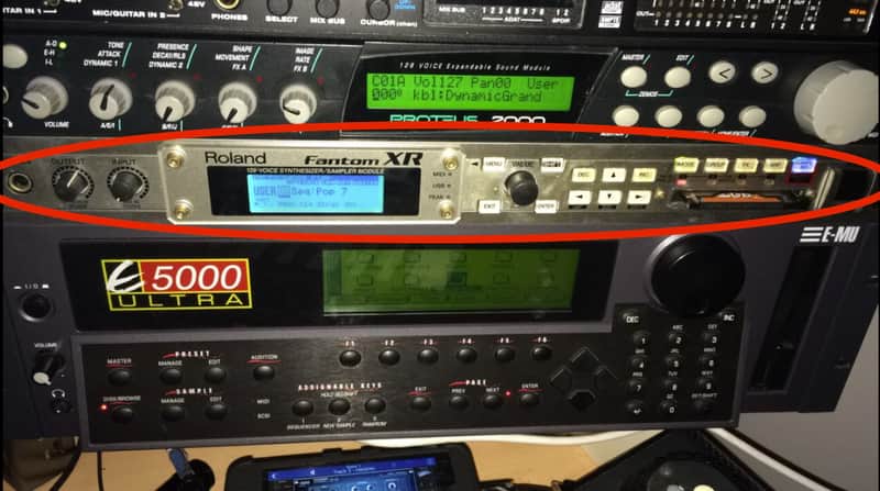 Roland Fantom-XR 1U Rackmount Synthesizer / Sampler — Screen Issue (PLEASE READ)