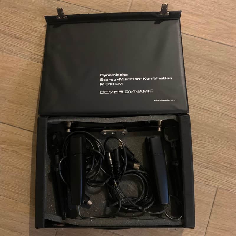 Vintage Beyerdynamic M818 HL set black image 1