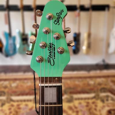 Sterling by Music Man SR50X StingRay Plus - Seafoam Green (Brand New) image 6
