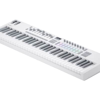 Novation Launchkey 61 MK4 MIDI Keyboard Controller (White) image 5
