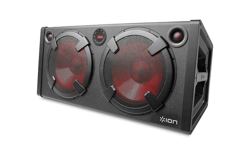 ION ROAD WARRIOR 500w Rechargeable Stereo Bluetooth 2x10" Outdoor Speaker System image 1