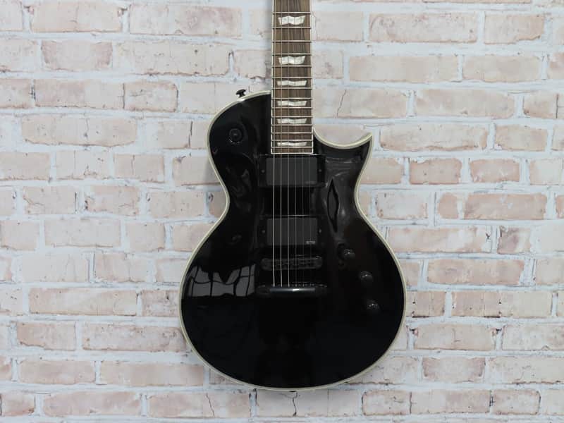 ESP LTD Eclipse 401 Electric Guitar Black image 1