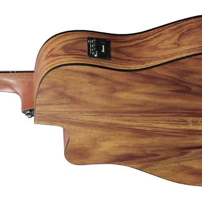 Ibanez - V40WSCEOPB - Acoustic-Electric Guitar w/ Cutaway - Natural Open Pore image 3