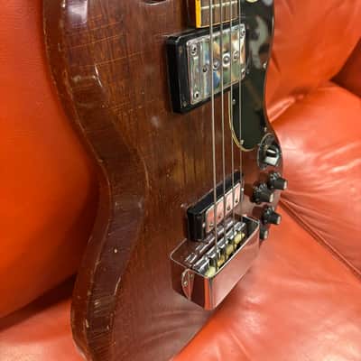 1971 Gibson EB-3 with Slotted Headstock Cherry image 4