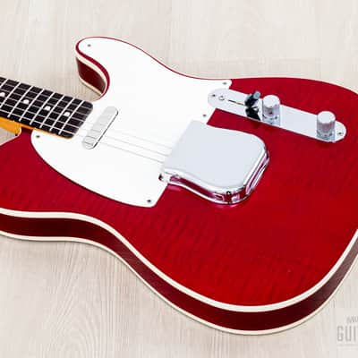 2000 Fender Designer Edition”American Vintage ‘62 Telecaster Custom Flame Maple w/ Lindy Fralin, Case image 10