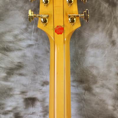 2006 Epiphone Elitist Broadway Guitar in OHSC - Antique Natural image 15