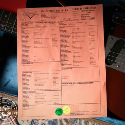 2024 Fender Custom Shop LTD 60s Tele Jazzmaster Bigsby Burnt Copper Relic image 4