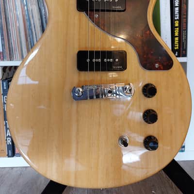 Hamer Monaco Korina electric guitar P90 2020 - Natural image 1