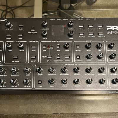 Sequential Prophet Rev2 16-voice Polyphonic Analog Synthesizer Module 2024 - Black with wood ends image 1