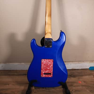 Custom Blue and Pink Guitar Stratocaster-Like image 4