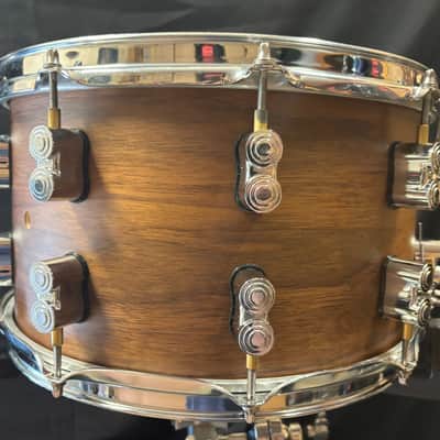 PDP by DW - 8x14" Limited Edition, 20-Ply Maple/Walnut Shell Snare Drum, Natural Satin image 13