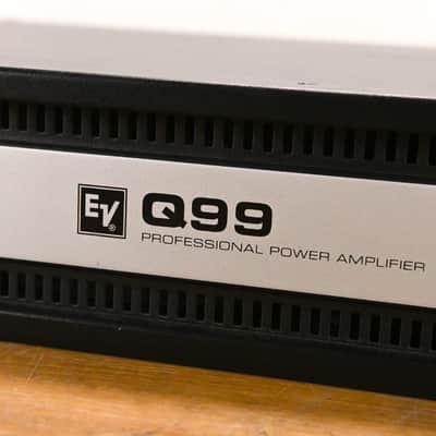Electro-Voice (EV) Q99 2-Channel Class-H Power Amp 1250W/Ch at 2 Ohms CG01ZC9 image 5