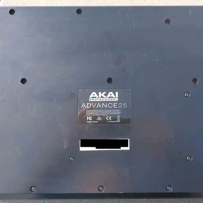 Akai Advance 25 Keyboard Controller 2010s - Black image 6