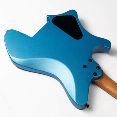 EART GW2T-SE Headless Electric Guitar, Solid Roasted Mahogany Body with Roasted Canada Hard Maple Standard Artones-TSE Pickup,Satin Finish image 5