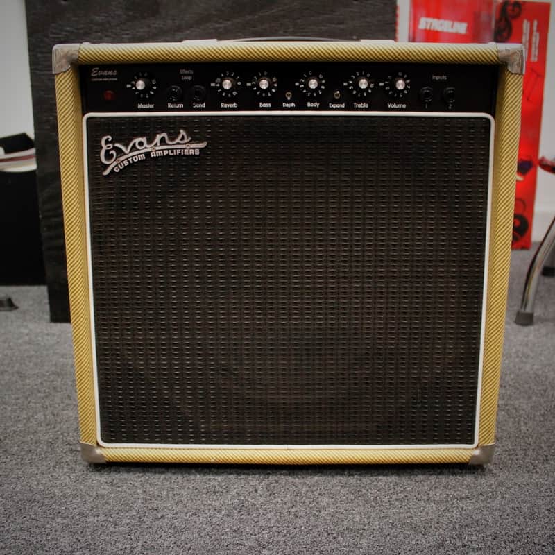 1996 Evans Custom Amplifiers JE200 in Rare Tweed- 200W, 1x12