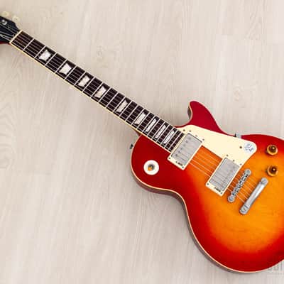 1989 Burny Super Grade RLG-60 ‘59 Model Burst w/ VH-1 Humbuckers, Japan Fernandes image 11