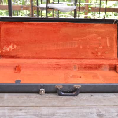 1972 Vintage Fender Stratocaster Telecaster HardShell CASE for Repair 1973 1974 1975 1976 1970s Strat Tolex image 10