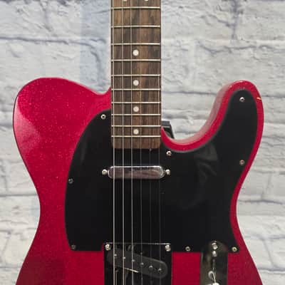 Fender Squier Telecaster "Partscaster" Red Sparkle image 4