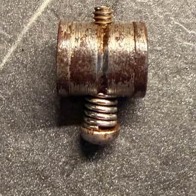 Fender Vintage Saddles offset Mustang, Jaguar, jazzmaster 1973 - Nickel image 2