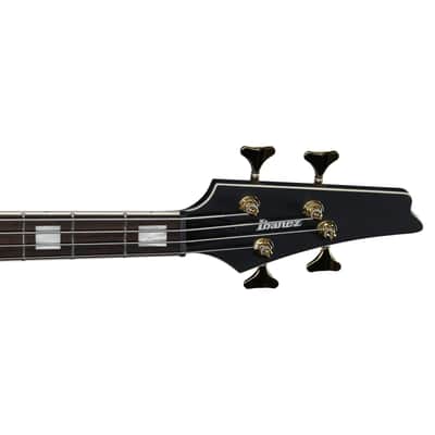 Ibanez ICB620 ICB 4-String Bass w/ Bartolini Pickups & Bag - Black Flat image 8