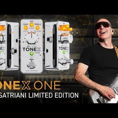 IK Multimedia TONEX ONE Joe Satriani Limited Edition, a chance to play Joe's exact amps in a small, compact pedal. image 12