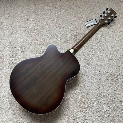 Custom Folk Acoustic Guitar, Solid Spruce Top, Maple Neck, Rosewood Fingerboard image 5