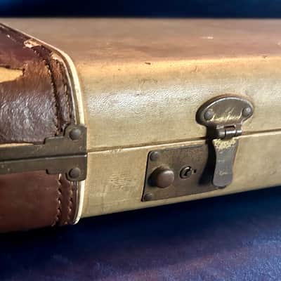1950's Fender Music master, Duo-Sonic & Mustang guitar Vintage hard case. image 12