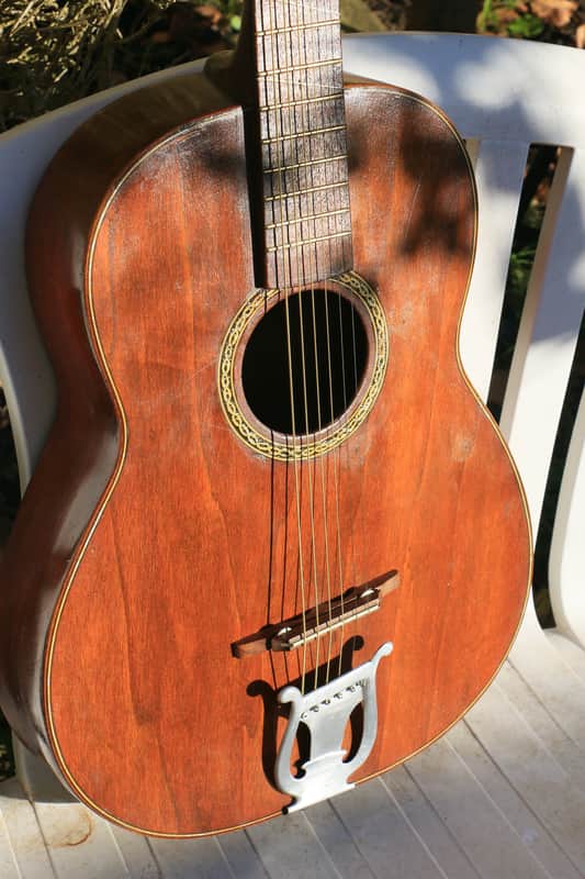 VINTAGE ACOUSTIC GUITAR RARE CATANIA CARMELO image 1