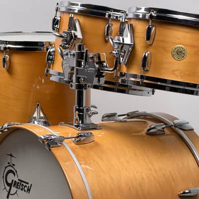 Gretsch 20/10/12/14” USA Custom Drum Set - Gloss Classic Maple image 1