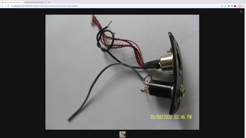 Peavey Peavey AT-200 Auto Tune Self-Tuning Electric Guitar socket assembly 2016 - Natural image 1