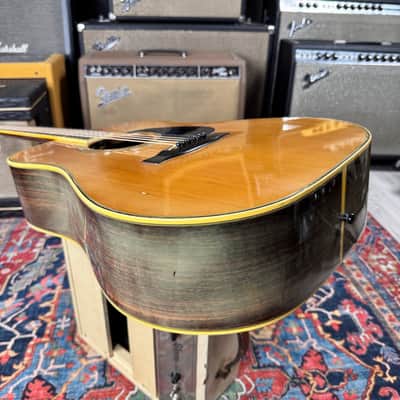 1970 Yamaki F150C Dreadnought w/Banjo Tuners image 17