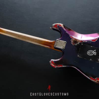 Fender Stratocaster Contemporary E Series Floyd Rose System1 Flip Flop Finish Heavy Aged Relic Rare image 12