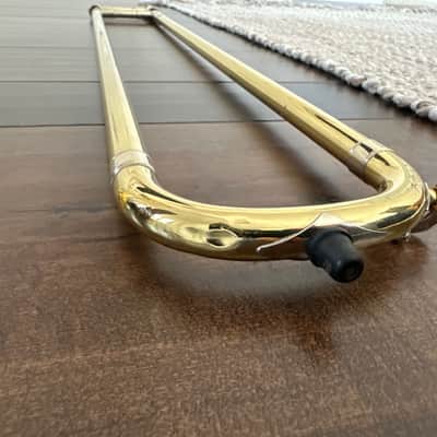 Bach 36 Stradivarius Professional Model Tenor Trombone with Traditional F Rotor 2010s - Clear-Lacquered Brass image 19