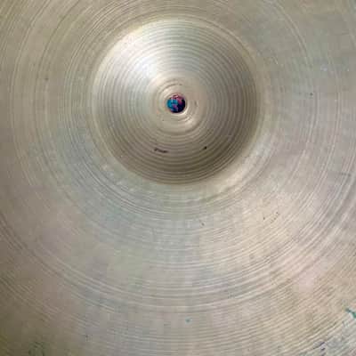 VINTAGE ZILDJIAN 15” HI-HATS - 1946-53 Transition Stamp - AMAZING SOUND - GREAT CONDITION! VIDEO! image 13
