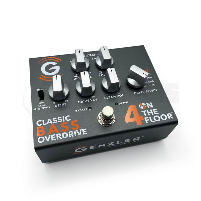 Genzler Amplification 4 On The Floor Classic Bass Overdrive Pedal image 1