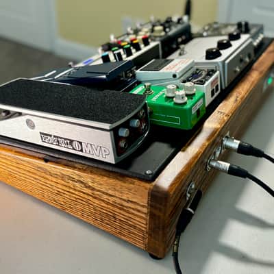 Nell Audio 24x12 Hardwood Pedalboard - I/O, Stereo Routing, XLR DI 2026 - Natural image 9